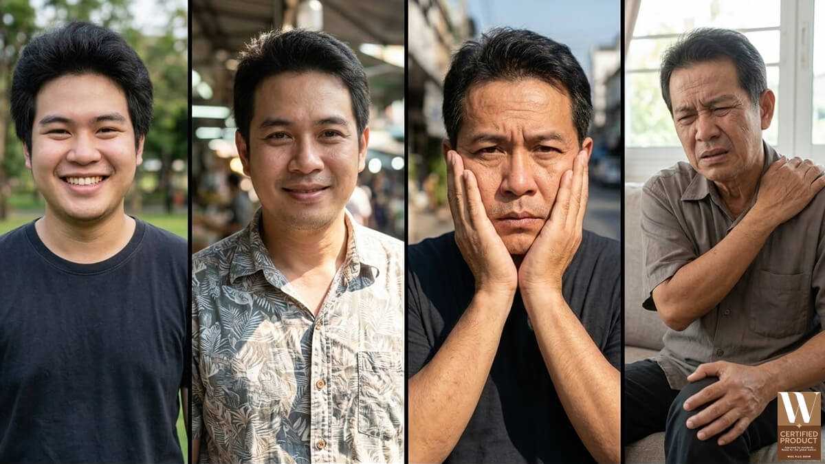 การลดลงของคอลลาเจนในร่างกายเมื่ออายุเพิ่มขึ้นและผลต่อโครงสร้างผิว