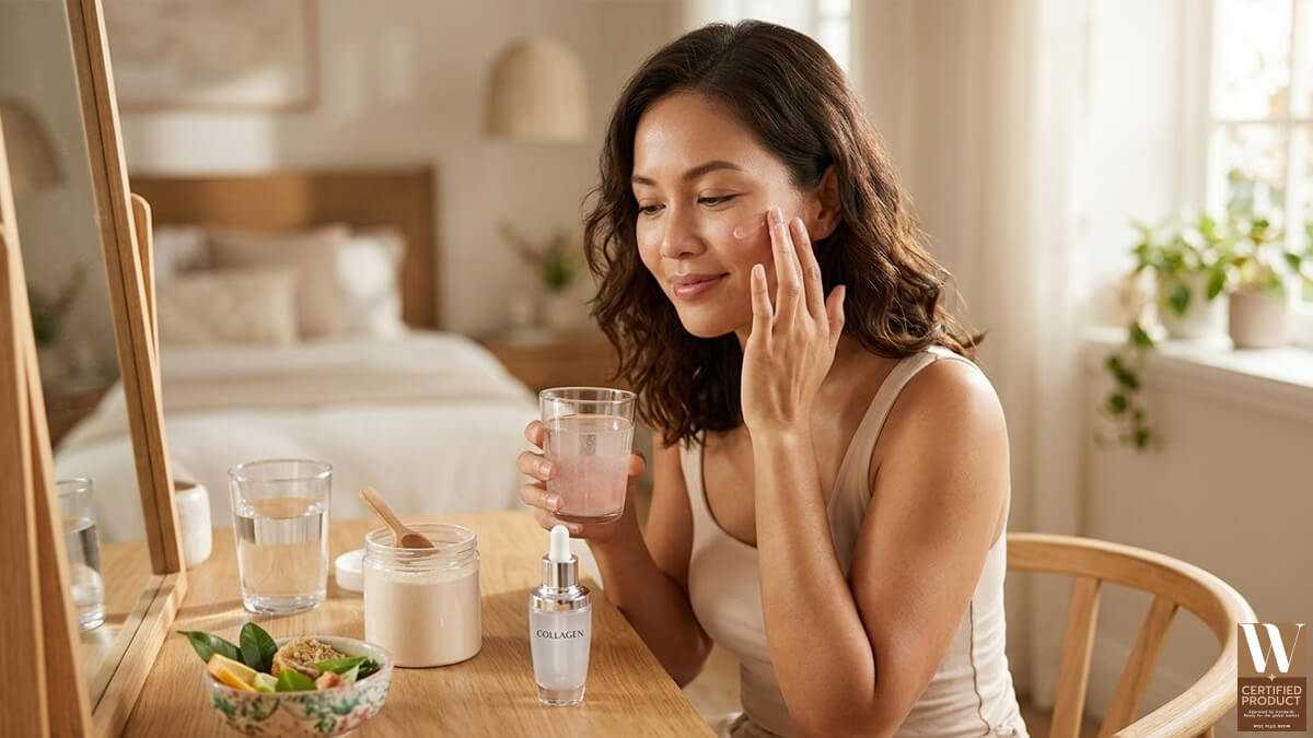 การเปรียบเทียบคอลลาเจนแบบรับประทานและคอลลาเจนในสกินแคร์เพื่อดูแลผิว