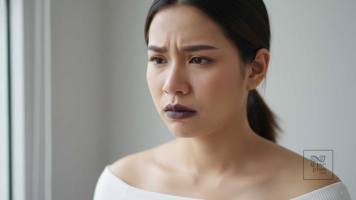 ปากคล้ำแห้งเกิดจากแสงแดดขาดน้ำและพฤติกรรมทำร้ายริมฝีปาก