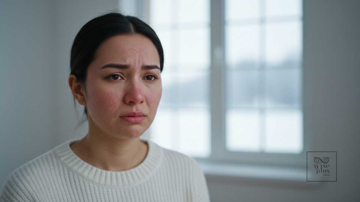 ปัจจัยภายนอกที่ทำให้ผิวแห้งกร้านเช่นอากาศเย็นและสบู่รุนแรง