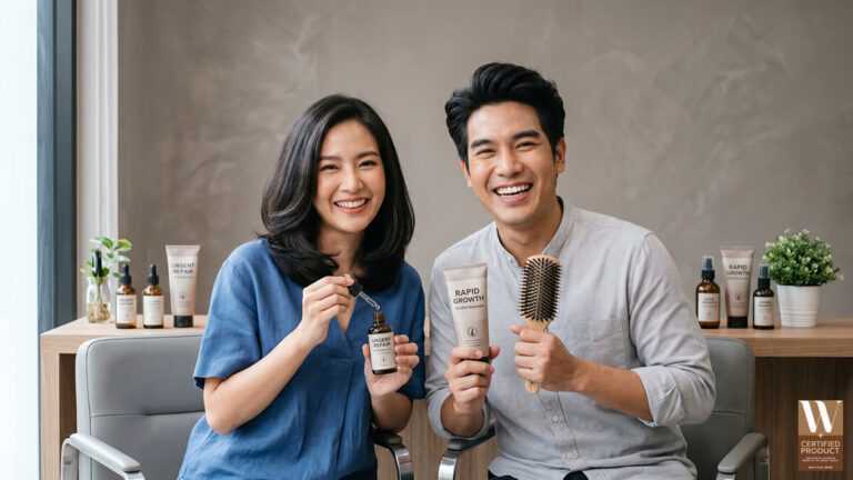 วิธีแก้ผมร่วงแบบเร่งด่วน เห็นผลไว