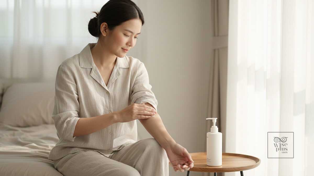 โลชั่นทาผิวเนื้อบางเบาสบายผิวในอากาศร้อนชื้น