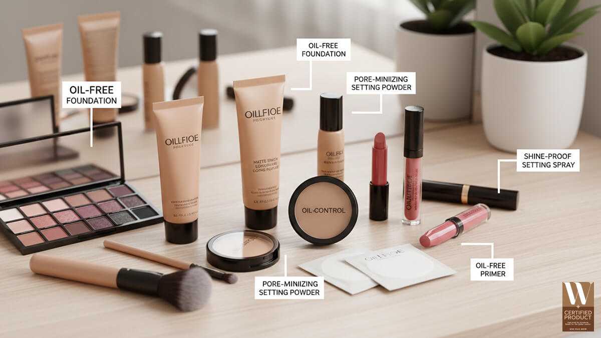 เมคอัพและการปกปิดสำหรับคนผิวมัน