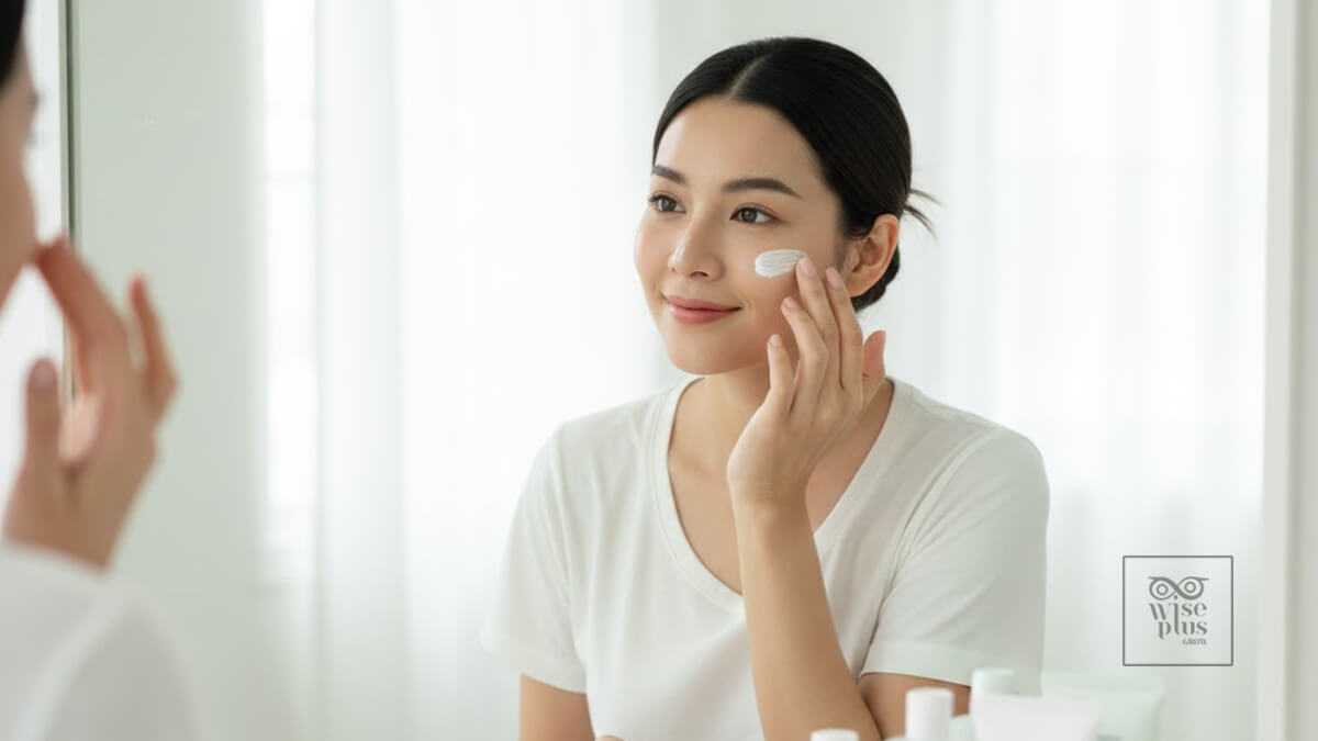 ขั้นตอนทากันแดดเป็นสเต็ปสุดท้ายในรูทีนตอนเช้า