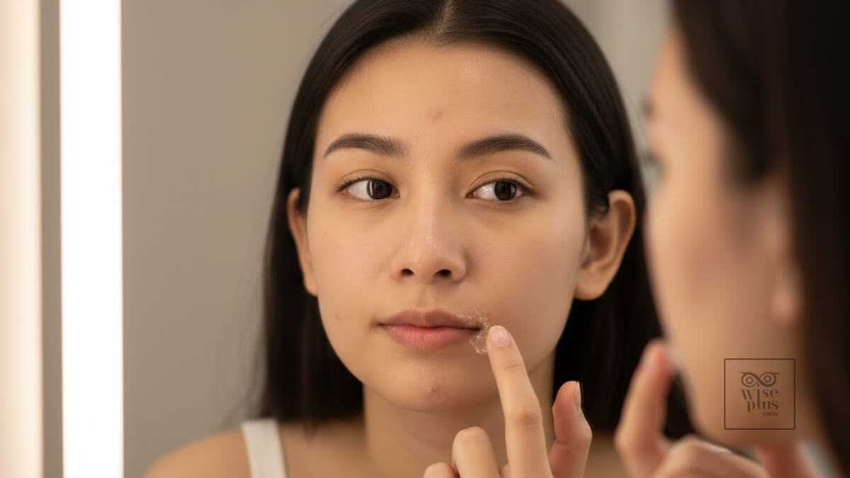 การใช้ปิโตรเลียมเจลลี่เฉพาะจุดบนผิวแพ้ง่ายเป็นสิวง่าย