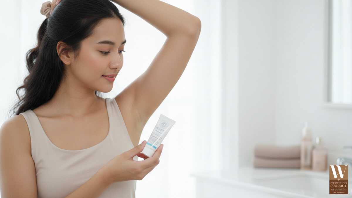 5 วิธีแก้รักแร้ดำ