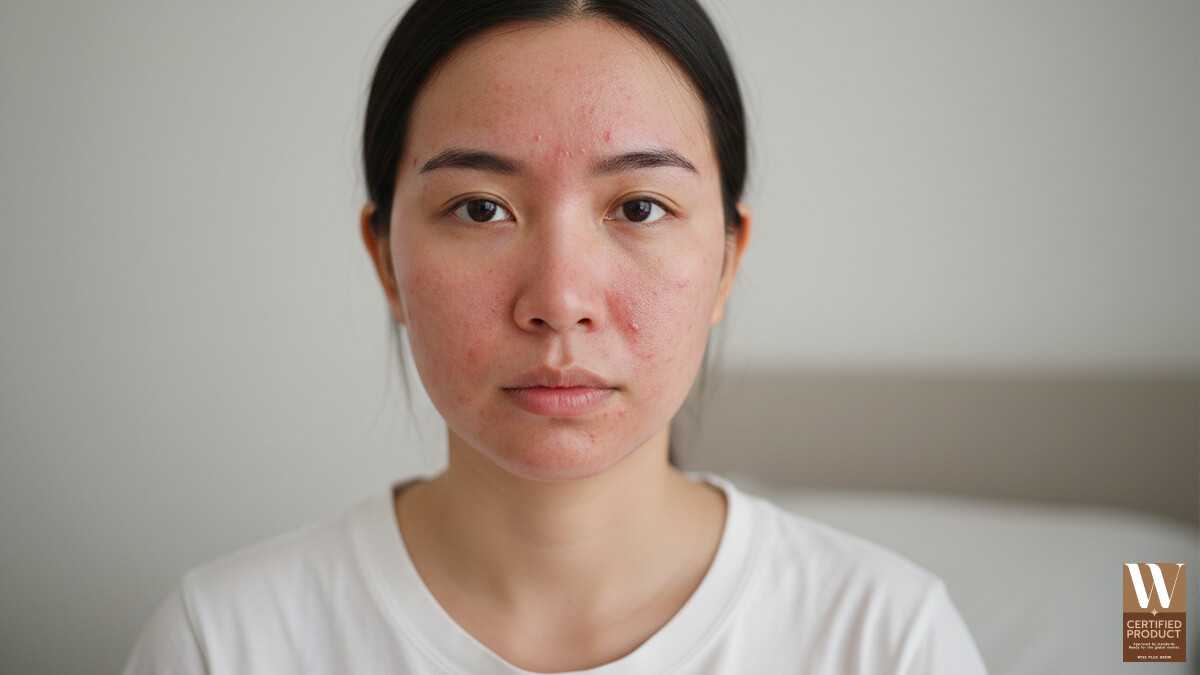 อาการของการติดสารสเตียรอยด์ที่ผิวหนัง