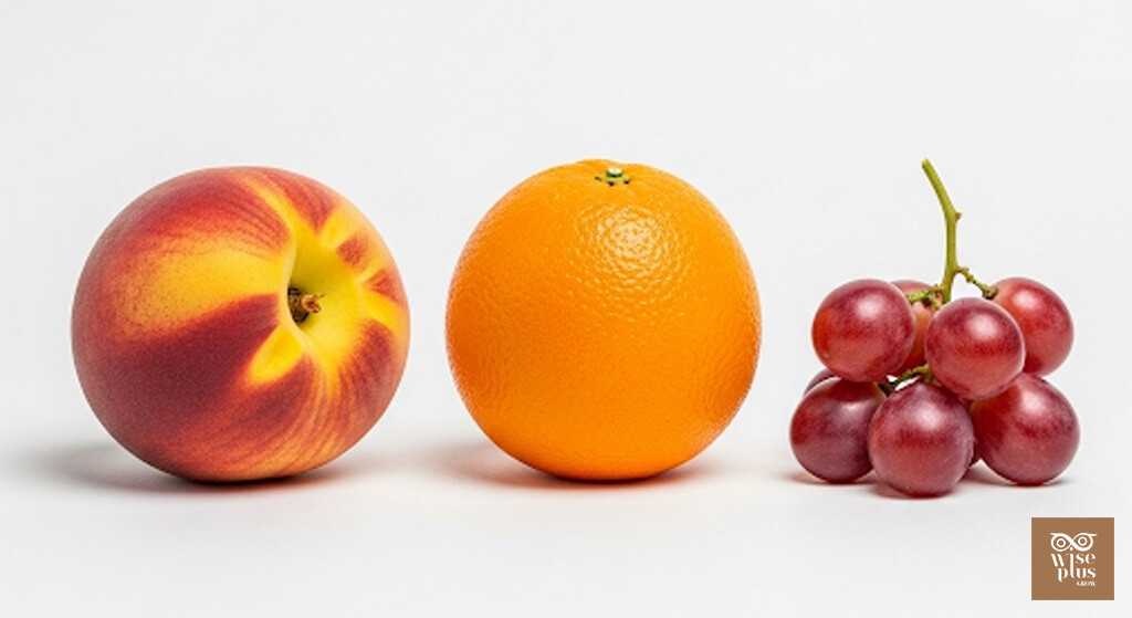 เปรียบเทียบสารสกัดลูกพีชกับส้มและองุ่นในสกินแคร์
