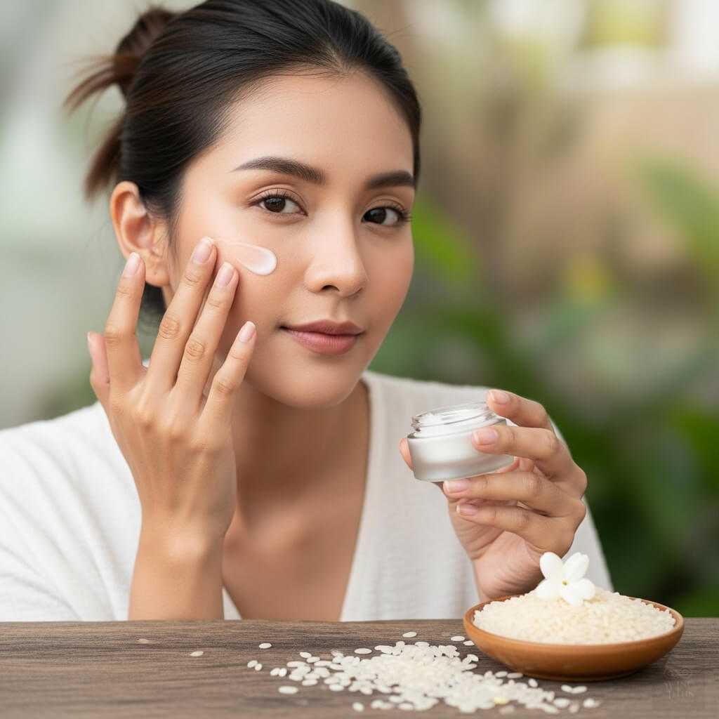 สารสกัดข้าวหอมมะลิไทยช่วยเพิ่มความชุ่มชื้นผิว