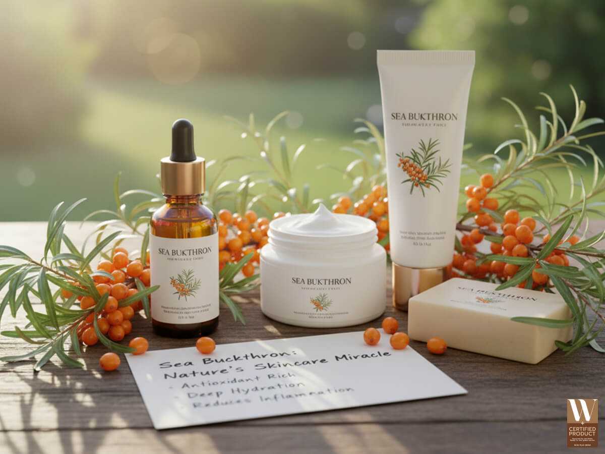 ประโยชน์ของซีบัคธอร์นในสกินแคร์เพื่อบำรุงและฟื้นฟูผิว