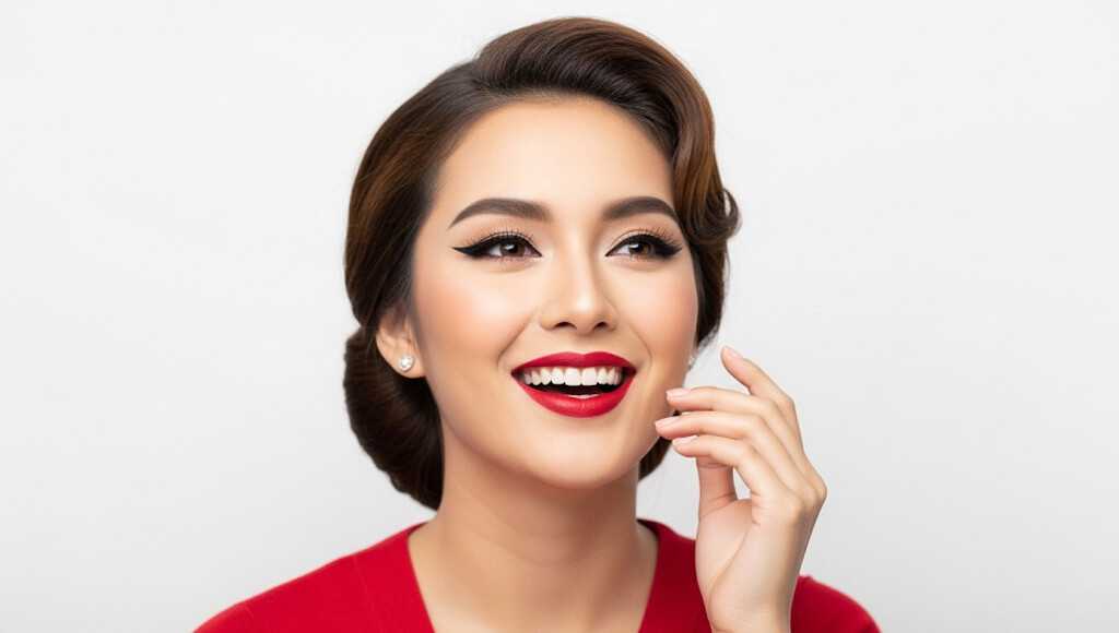 vintage style makeup