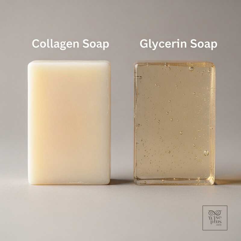 เปรียบเทียบสบู่คอลลาเจนกับสบู่กลีเซอรีน