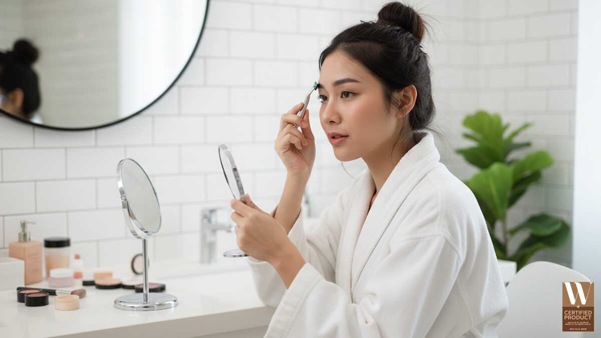 การกันหน้าและโกนขนหน้าแบบ dermaplaning
