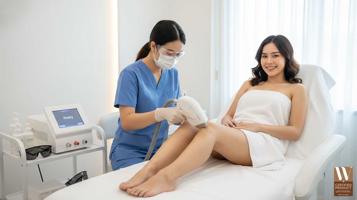 เครื่องกำจัดขนไฟฟ้าและเครื่อง IPL ใช้ที่บ้าน