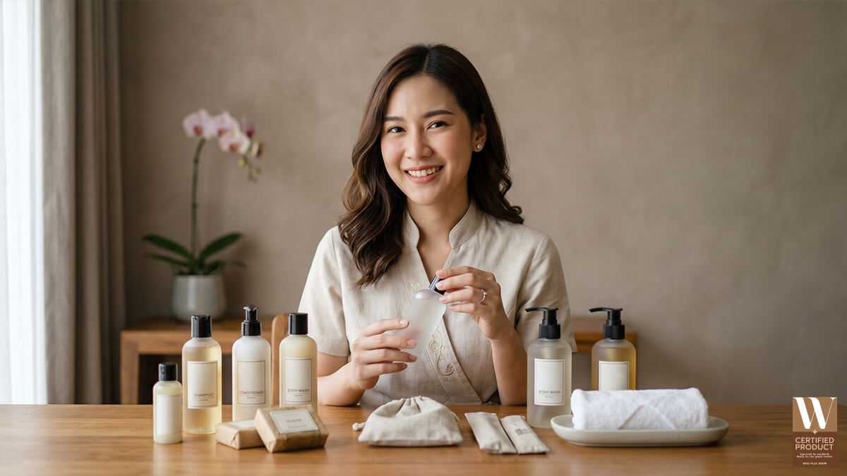 Branding ของใช้โรงแรมคือการออกแบบสินค้า