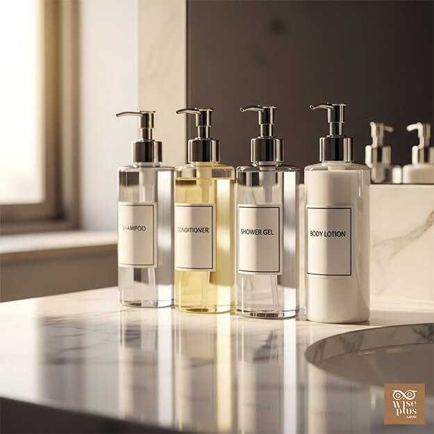 แชมพู ครีมนวด และเจลอาบน้ำโรงแรม