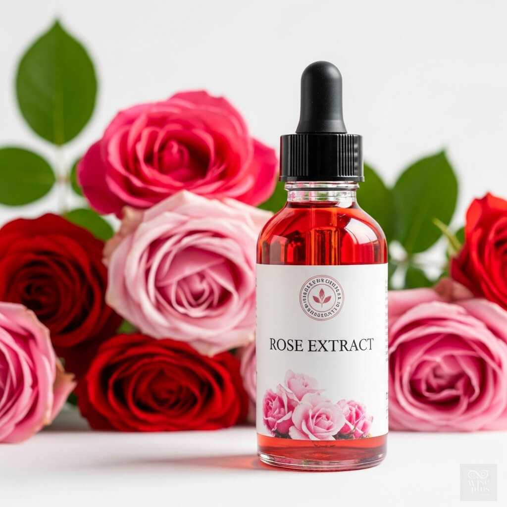 โพลีฟีนอลและแอนโทไซยานินในสารสกัดดอกกุหลาบ