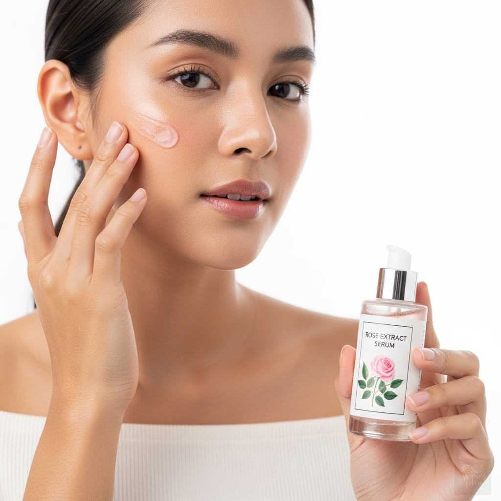 เซรั่มบำรุงผมจากสารสกัดดอกกุหลาบ