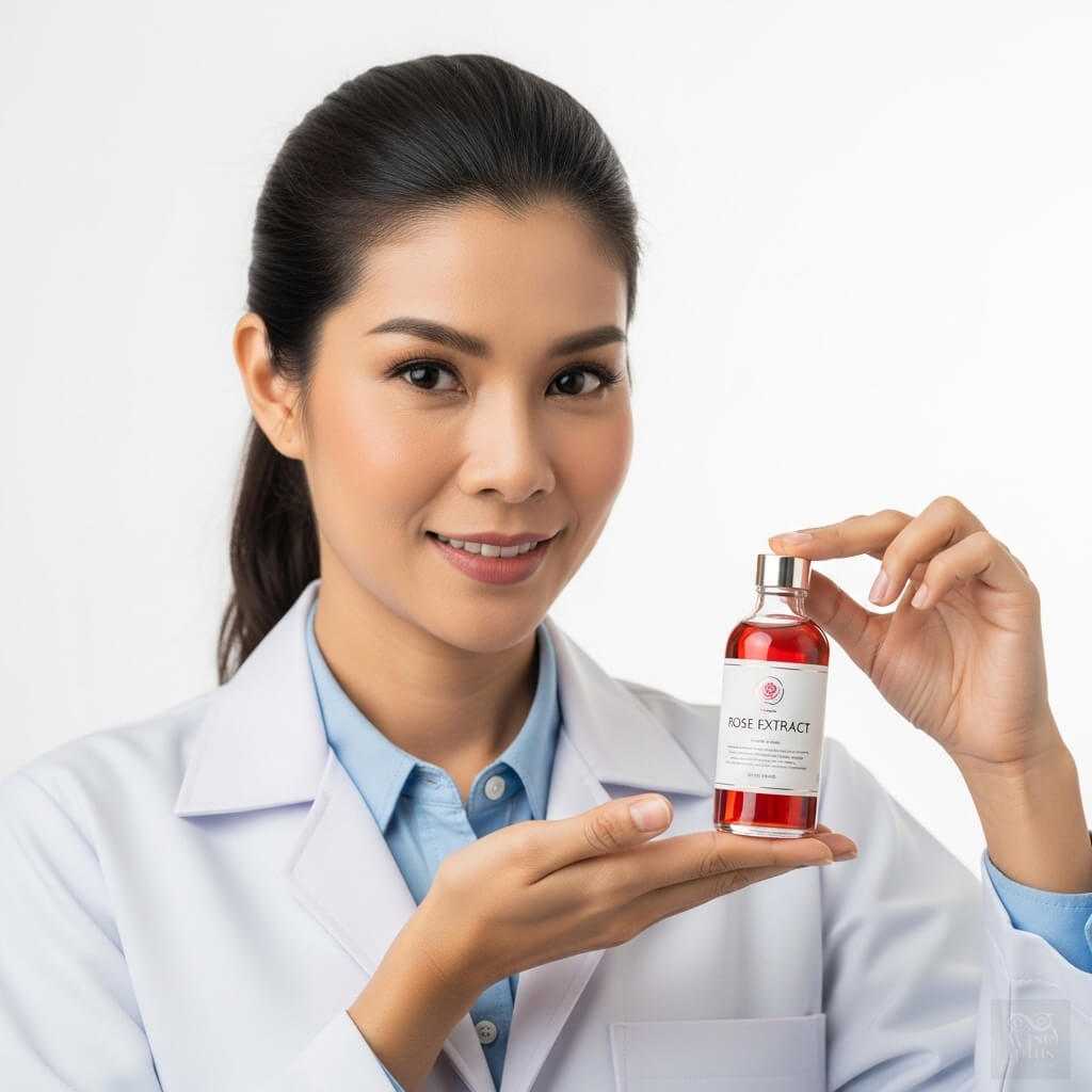 ผลิตภัณฑ์สกินแคร์จากสารสกัดดอกกุหลาบ