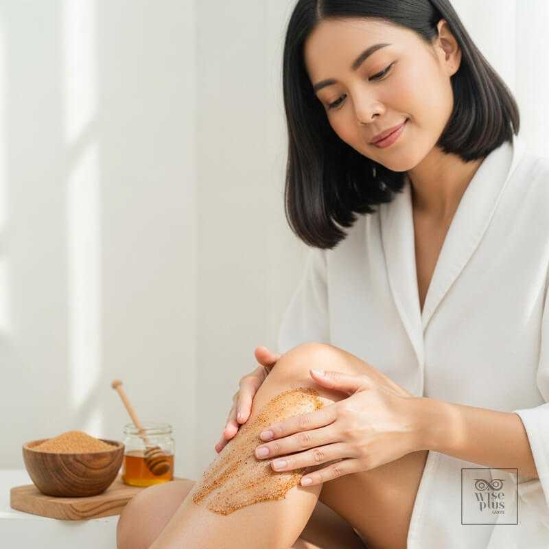 ประโยชน์ของสครับน้ำตาลช่วยให้ผิวเปล่งปลั่งและเนียนนุ่ม