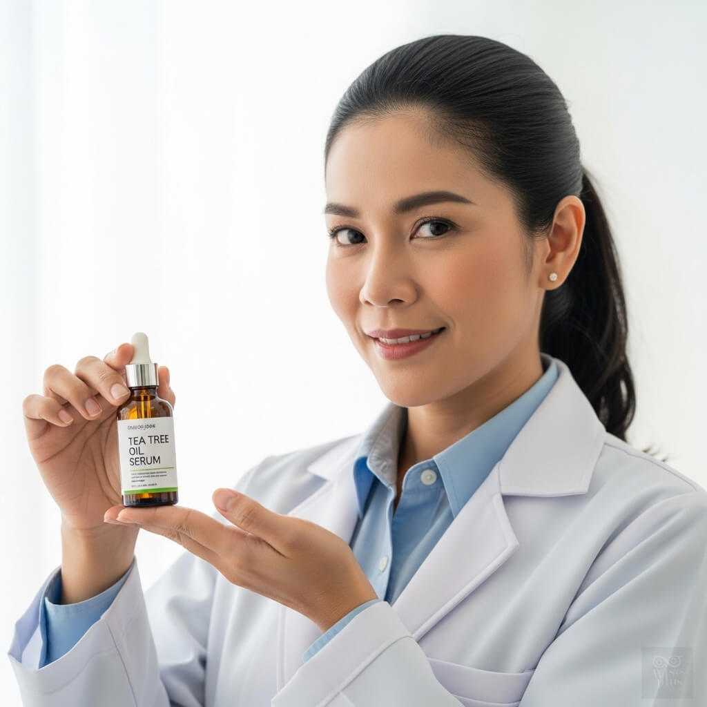 กลไกการลดอักเสบและปลอบประโลมผิวด้วยทีทรีออยล์