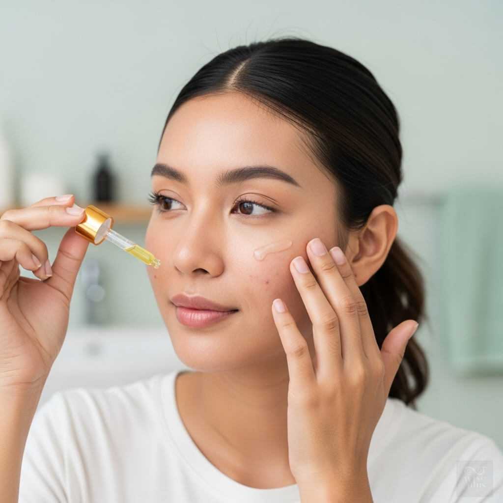 การใช้เซรั่มทีทรีออยล์ลดสิวบนผิวแพ้ง่ายอย่างปลอดภัย