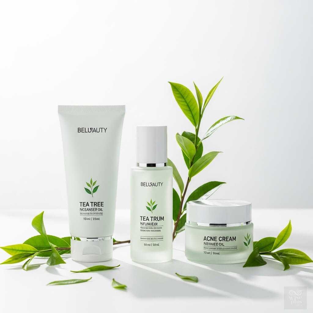กลุ่มผลิตภัณฑ์สกินแคร์ที่มีส่วนผสมของ Tea Tree Oil สำหรับลดสิว