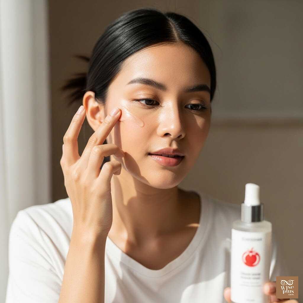 เซรั่มบำรุงผิวจากสารสกัดมะเขือเทศ