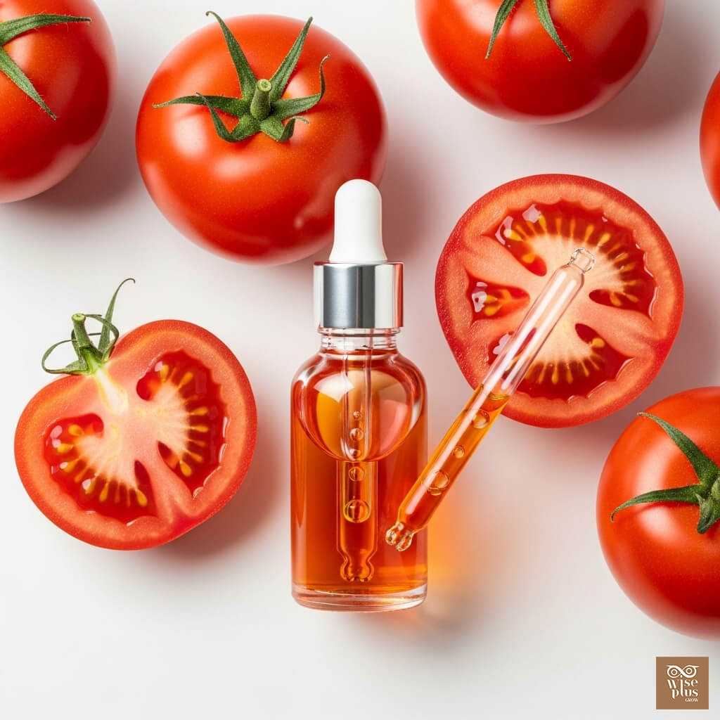ส่วนผสมหลักของสารสกัดจากมะเขือเทศ