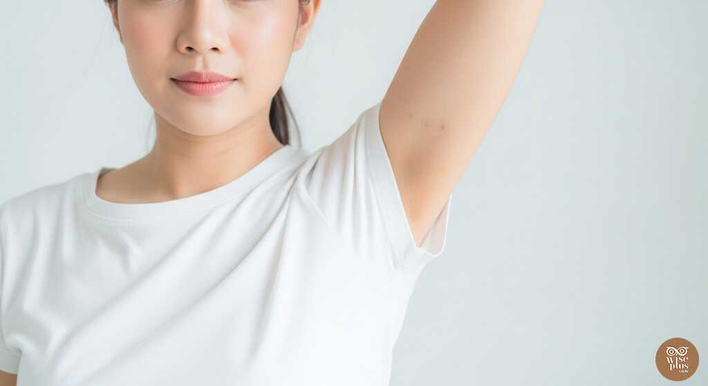 ปัญหาผิวแพ้ง่ายใต้วงแขน เช่น รักแร้ดำและการระคายเคือง