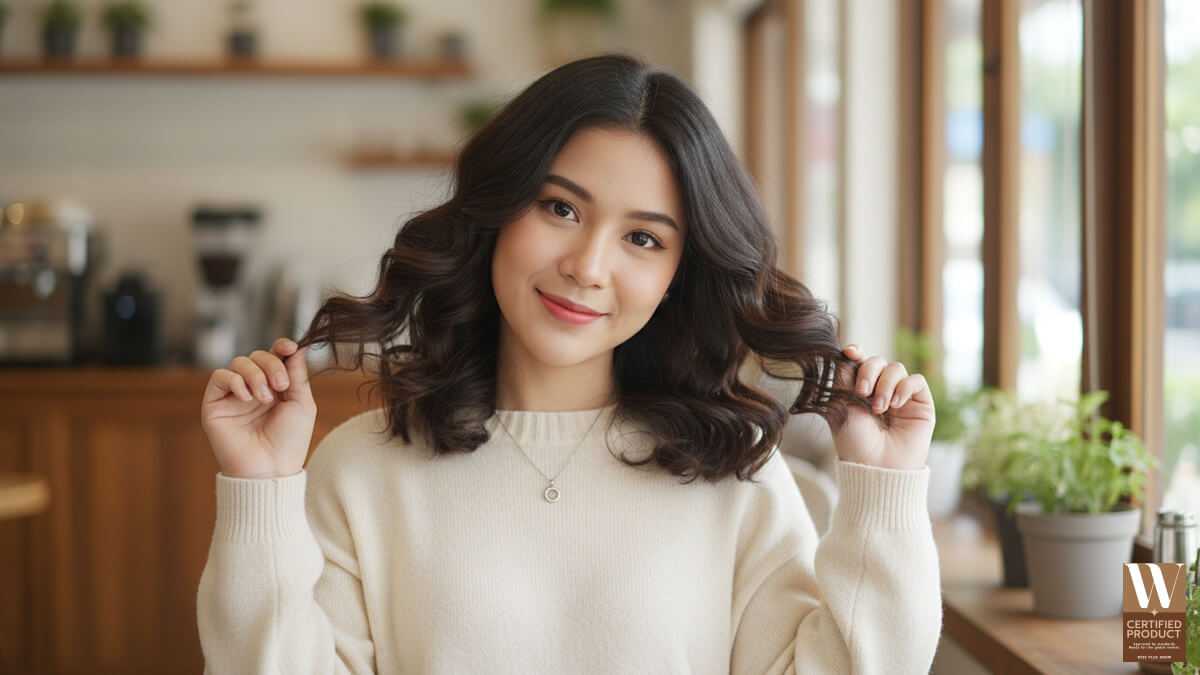 5 สเต็ปจับลอนผมให้ลอนสวยชัดไม่ชี้ฟู