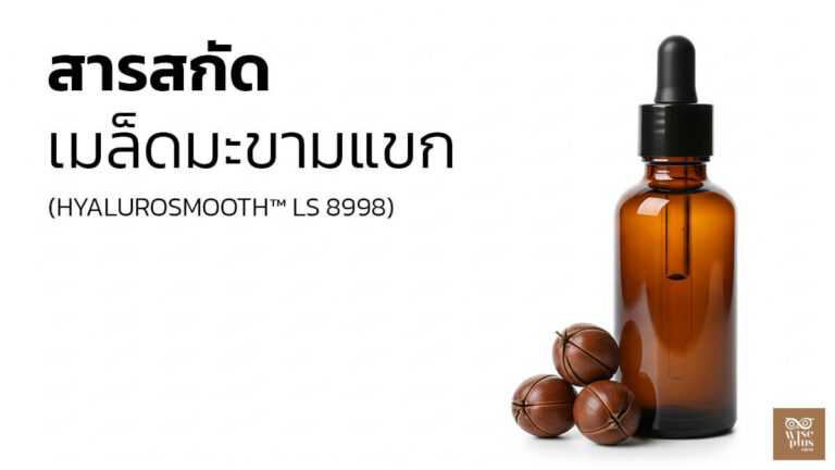 สารสกัดเมล็ดมะขามแขกเติมความชุ่มชื้นเสริมเกราะผิว