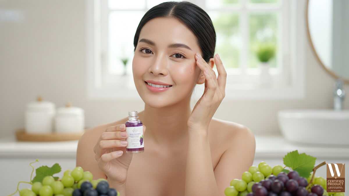 ประโยชน์ขององุ่นต่อผิวพรรณ