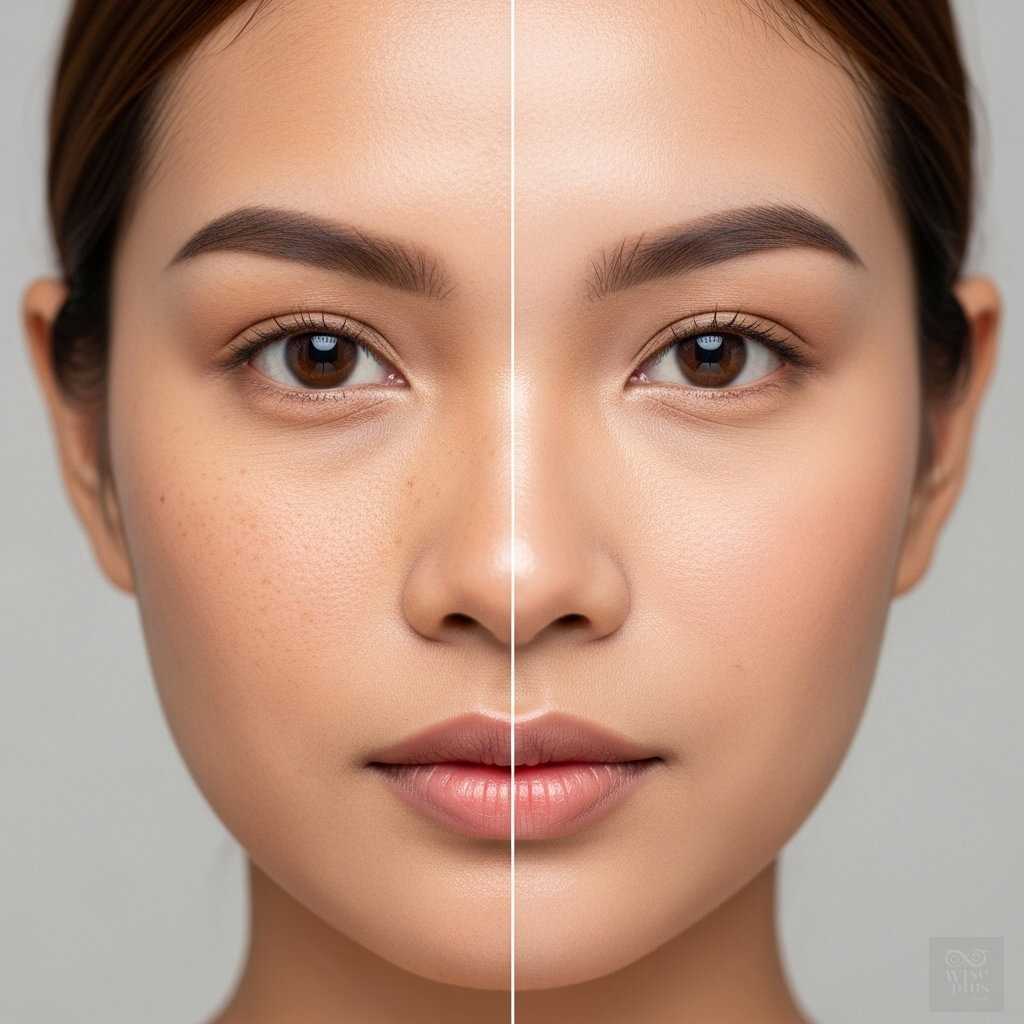 ผลลัพธ์การใช้ Kopcinol ลดฝ้าและปรับสีผิวให้ขาวใสใน 2–4 สัปดาห์