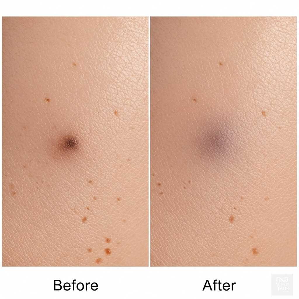 ผลลัพธ์การลดจุดด่างดำด้วย 4-MSK ภายใน 4 สัปดาห์