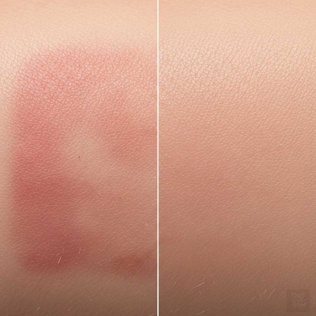 เปรียบเทียบผิวก่อนและหลังใช้ CG-TGP2 ช่วยฟื้นฟูความยืดหยุ่น