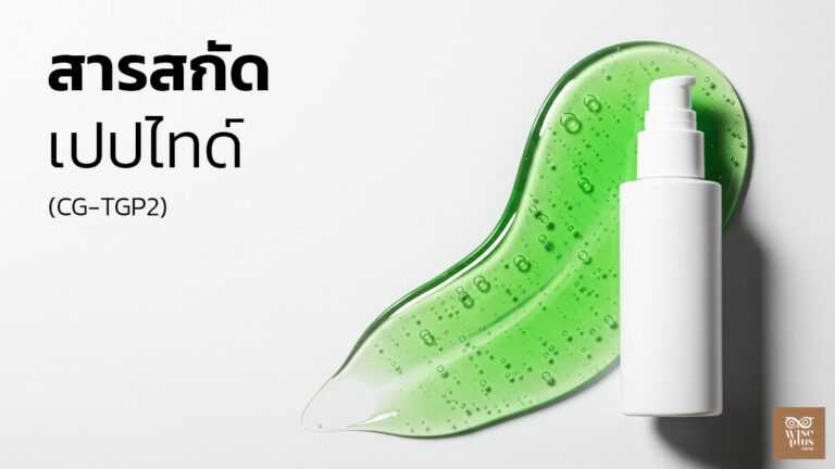 เซรั่มเปปไทด์ CG-TGP2 ฟื้นฟูผิวแข็งแรง ลดริ้วรอยอย่างปลอดภัย