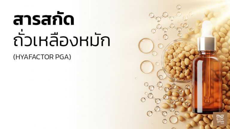 สารสกัดโพลีตามิกแอซิดจากถั่วเหลืองหมักเพิ่มความชุ่มชื้นผิว