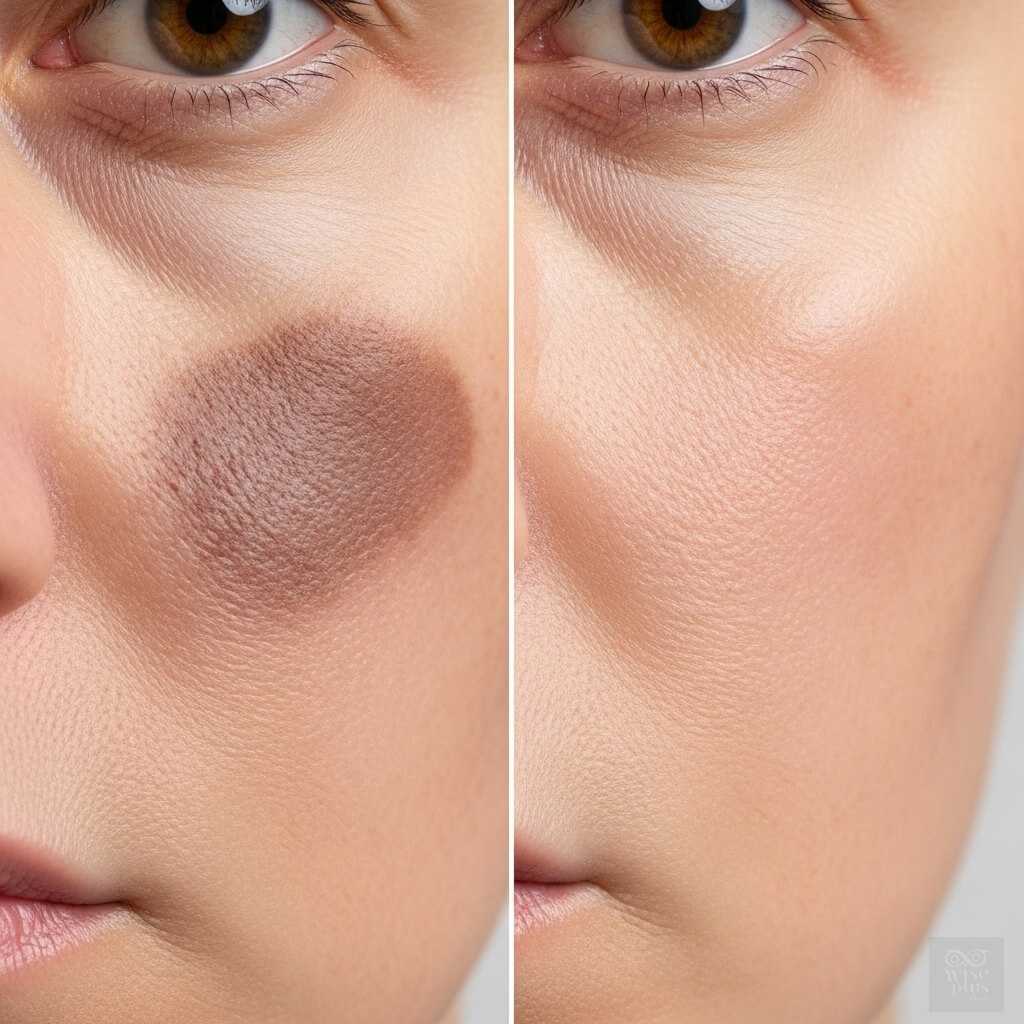 ผลลัพธ์การลดจุดด่างดำจากอัลฟ่าอาร์บูตินใน 4 สัปดาห์