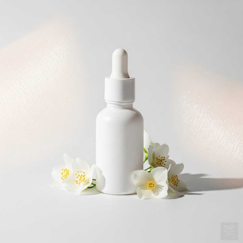 เซรั่มไวท์เทนนิ่งจากสารสกัดพืชดอกสีขาว