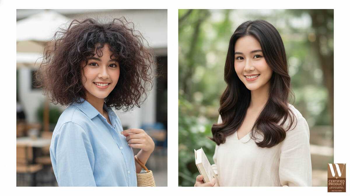 คุณเป็นผมฟูหรือผมหยักศก