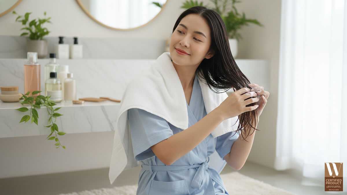 Routine ดูแลเส้นผม เช้า กลางวัน ก่อนนอน