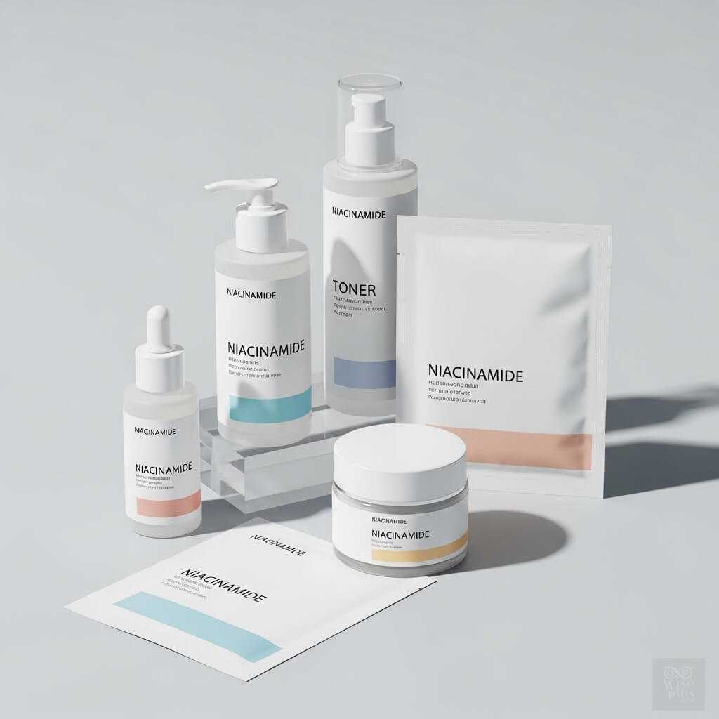 ผลิตภัณฑ์สกินแคร์ที่มีส่วนผสมของ Niacinamide