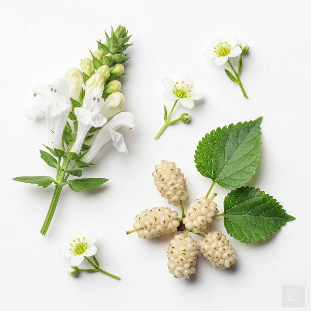 พืชดอกสีขาว 3 ชนิดสำหรับสารสกัดไวท์เทนนิ่งผิวแพ้ง่าย