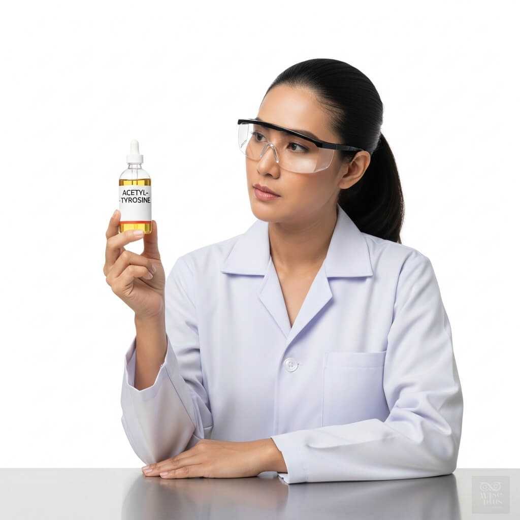 นักวิจัยตรวจสอบสารสกัดแอซิติลไทโรซีนสำหรับสกินแคร์