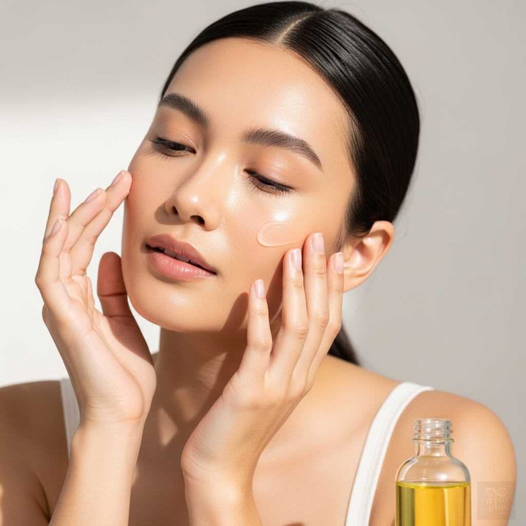 การใช้น้ำมันเมล็ดองุ่นเพื่อฟื้นฟูผิวหน้าและลดเลือนริ้วรอย