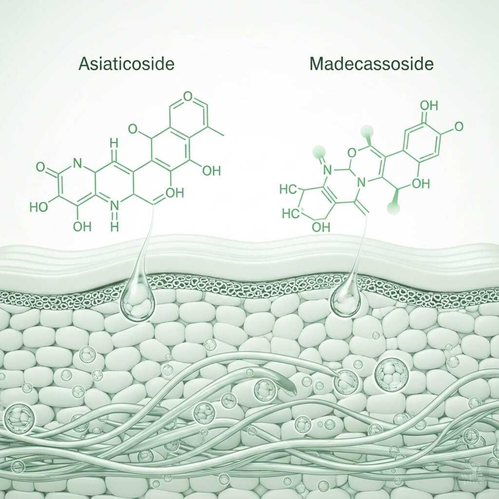 สารสำคัญในใบบัวบกออร์แกนิกสำหรับสูตรสกินแคร์