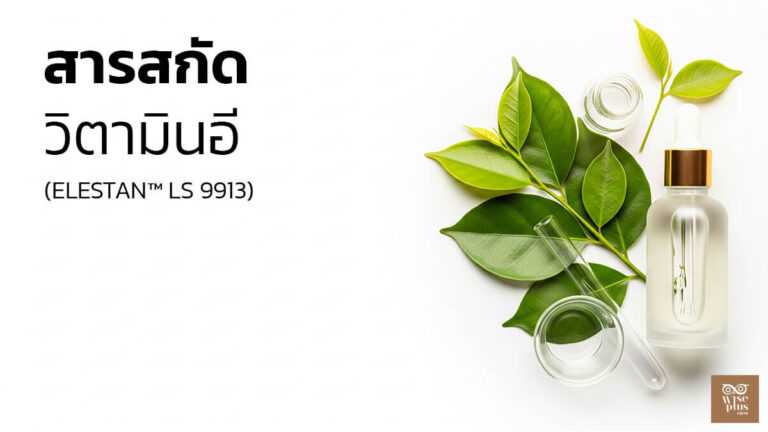 สารสกัดใบมณีลขราสำหรับยกกระชับผิวและต้านไกลเคชัน