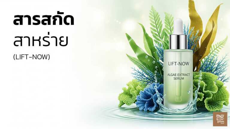 เซรั่มสาหร่าย Lift-Now ยกกระชับผิวและเติมความชุ่มชื้นทันที