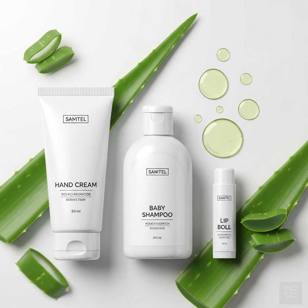 ผลิตภัณฑ์สกินแคร์สูตรน้ำมันจากว่านหางจระเข้สำหรับสร้างแบรนด์